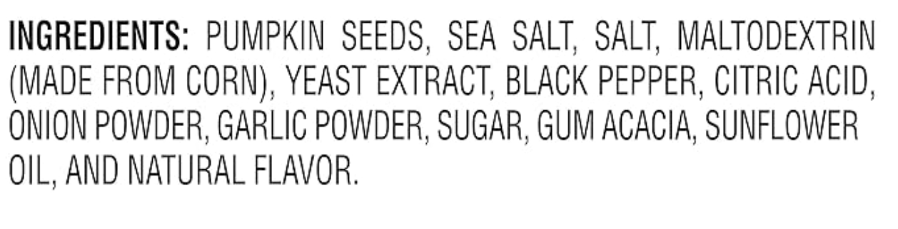 Spitz Pumpkin Seeds, Cracked Pepper, 4 Oz Snack Bag - expires June 30 2026