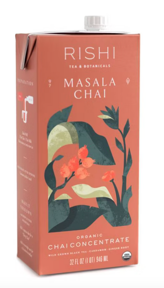 Rishi Organic Masala Chai Concentrate - 32oz