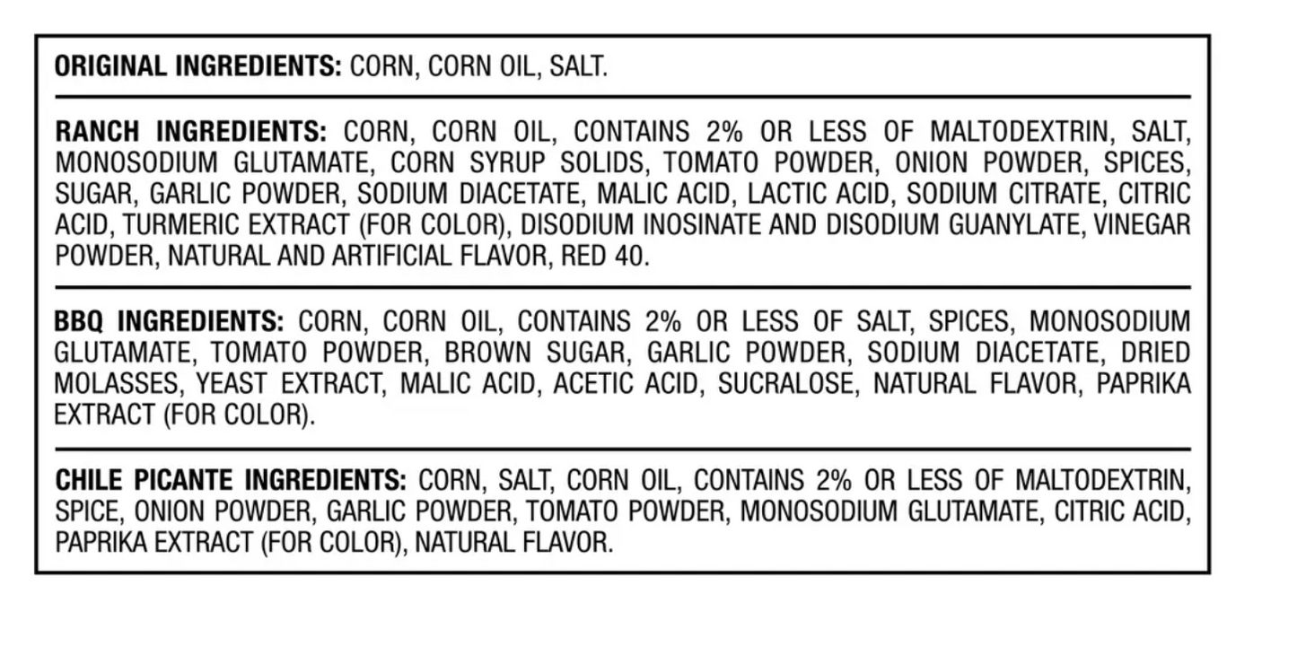 Corn Nut Variety Pack - 12oz