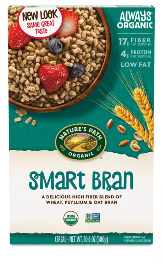Nature's Path, Smart Bran Cereal - expires Oct 13 2027