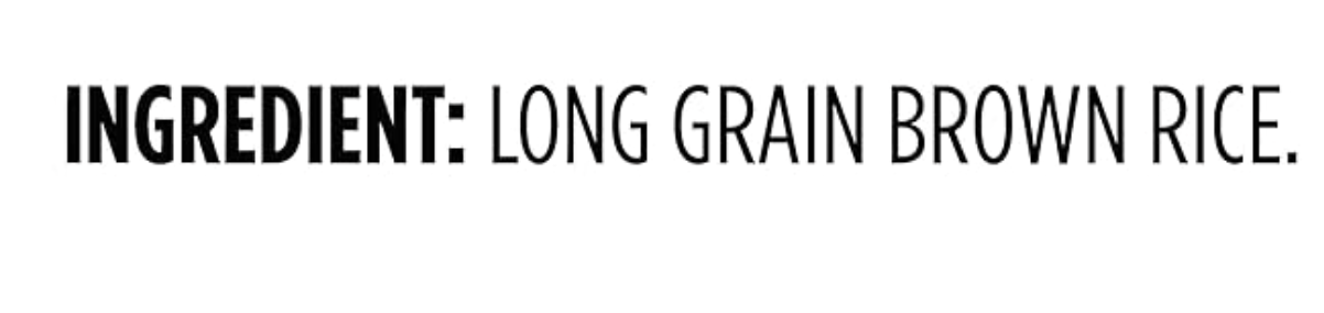 Amazon Grocery, Brown Long Grain Rice, 5 Lb