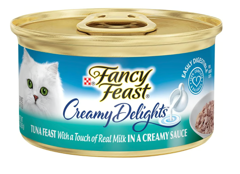 Fancy Feast Creamy Delights Tuna in a Creamy Sauce Wet Cat Food Can (3 oz)
