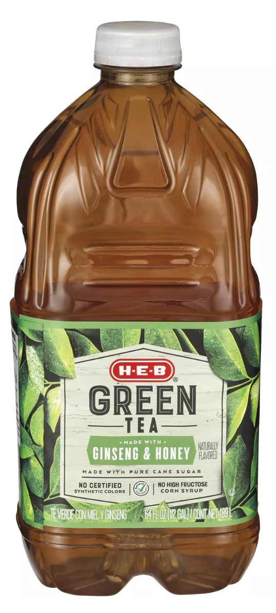 H‑E‑B Green Tea with Ginseng & Honey - expires Feb 2027