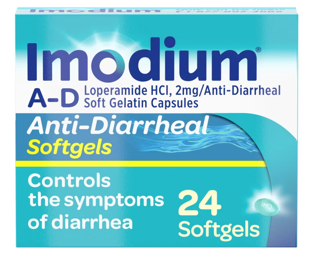 Imodium A-D Diarrhea Softgels - 24ct - expires July 2028