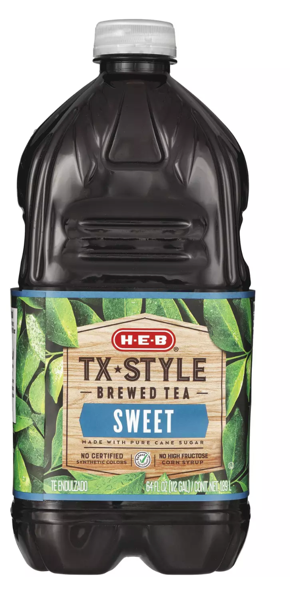 H‑E‑B Texas-Style Brewed Sweet Iced Tea - expires Jan 2027