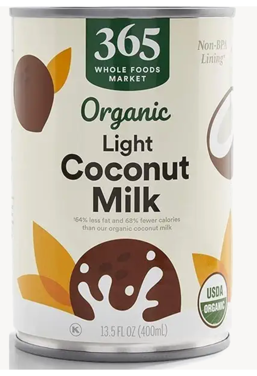 365 by Whole Foods Market, Organic Light Coconut Milk, 13.5 Ounce
