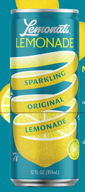 Lemonati Sparkling Original Lemonade Slim Can - 12 fl oz