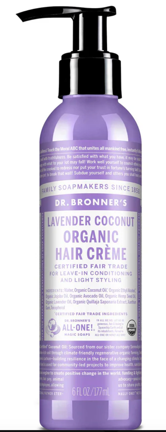 Dr Bronner's Lavender Organic Hair Creme