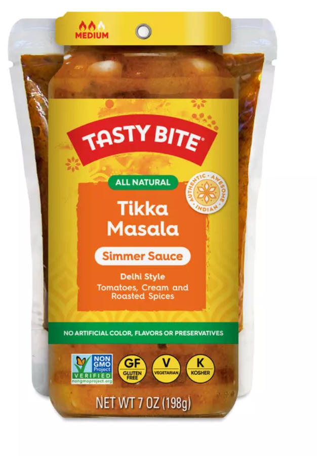 Tasty Bite, Simmer Sauce, Tikka Masala - expires Feb 28 2027