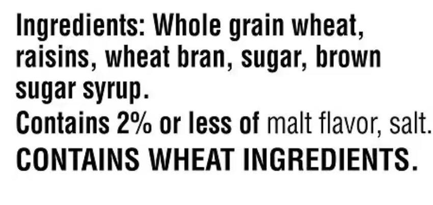 Raisin Bran Breakfast Cereal Original, 20.9 oz - expired March 07 2027