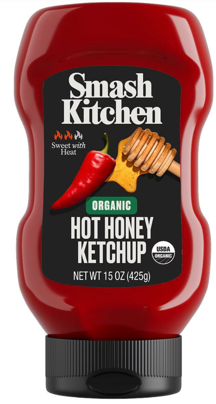 Smash Kitchen Organic Hot Honey Ketchup - 15oz