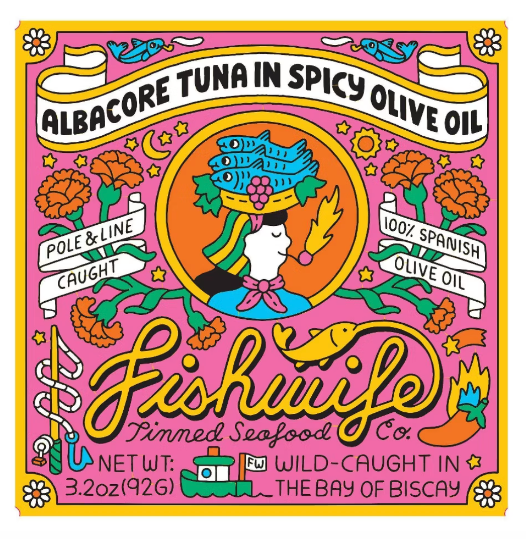 Fishwife Albacore Tuna in Spicy Olive Oil - 3.2oz