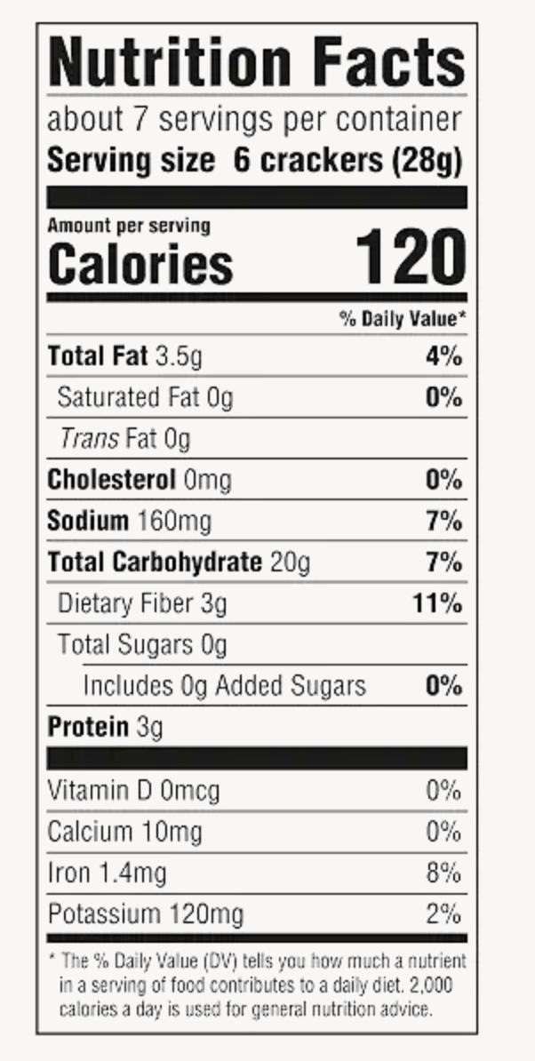 Triscuit Organic Original Whole Grain Wheat Crackers, Organic Crackers, Vegan Snacks, Lunch Snacks, 7 oz