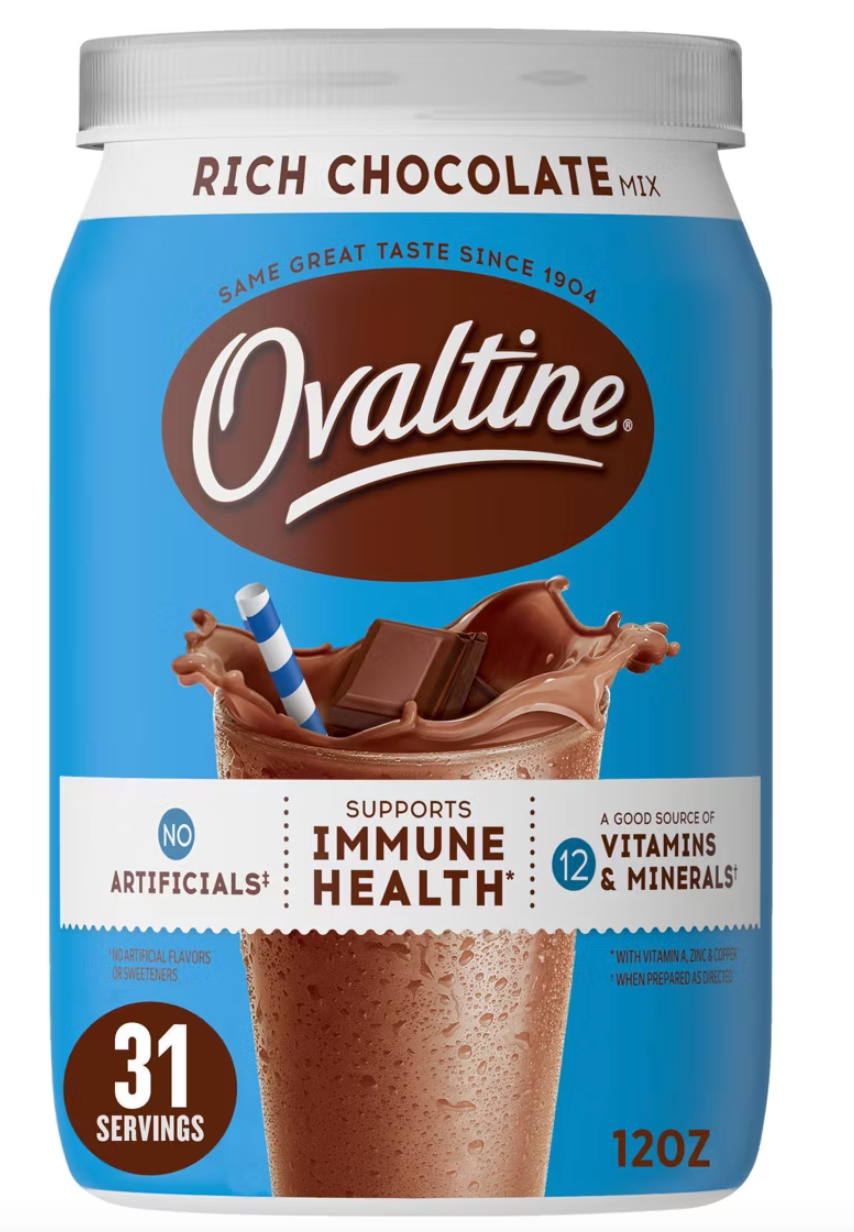 Ovaltine Rich Chocolate Mix - 12oz