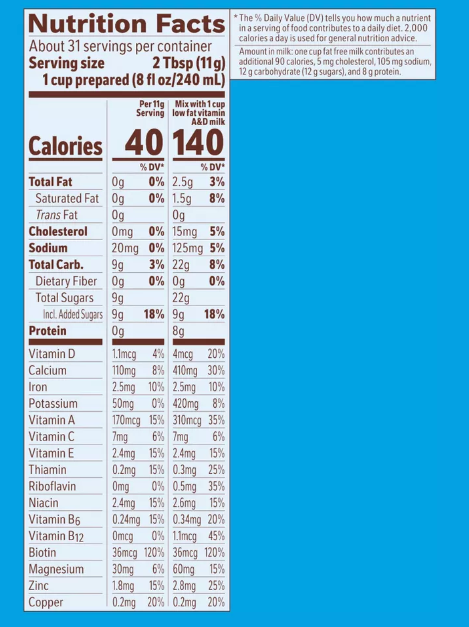 Ovaltine Rich Chocolate Mix - 12oz
