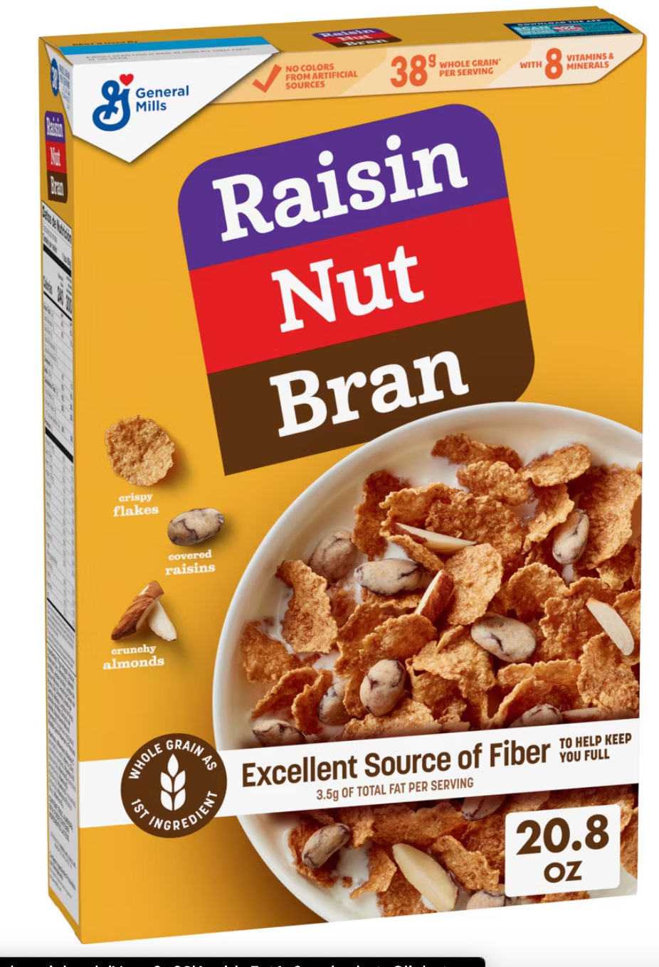 Raisin Nut Bran Breakfast Cereal 20.8oz - General Mills