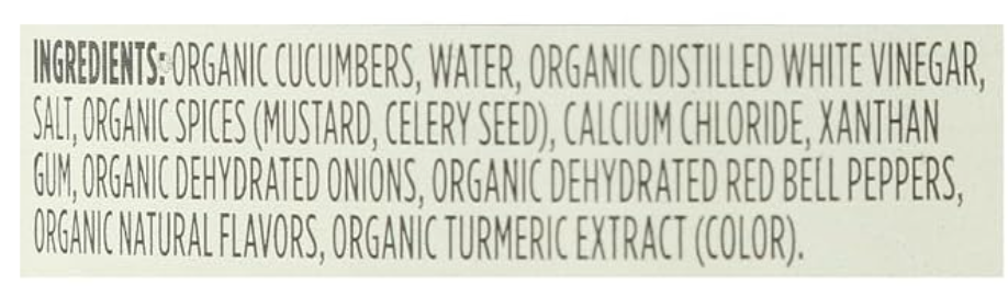 365 by Whole Foods Market, Organic Dill Relish, 10 oz