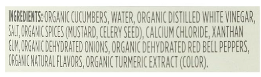365 by Whole Foods Market, Organic Dill Relish, 10 oz