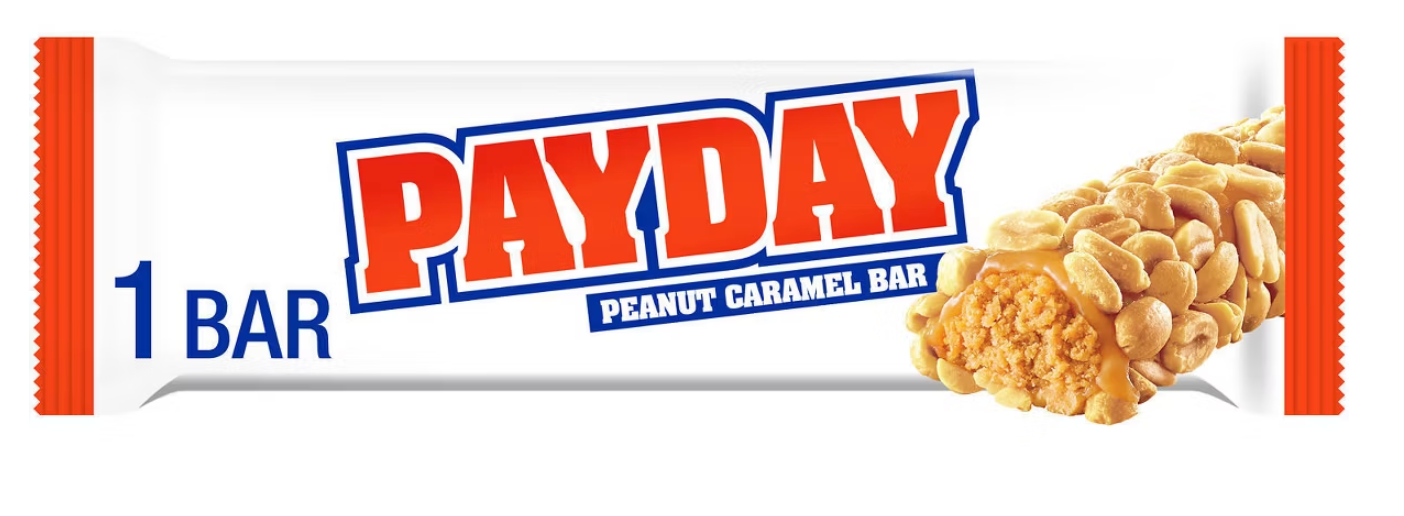 PayDay Peanut Caramel Candy Bar - 1.85 oz - expires 07/2026