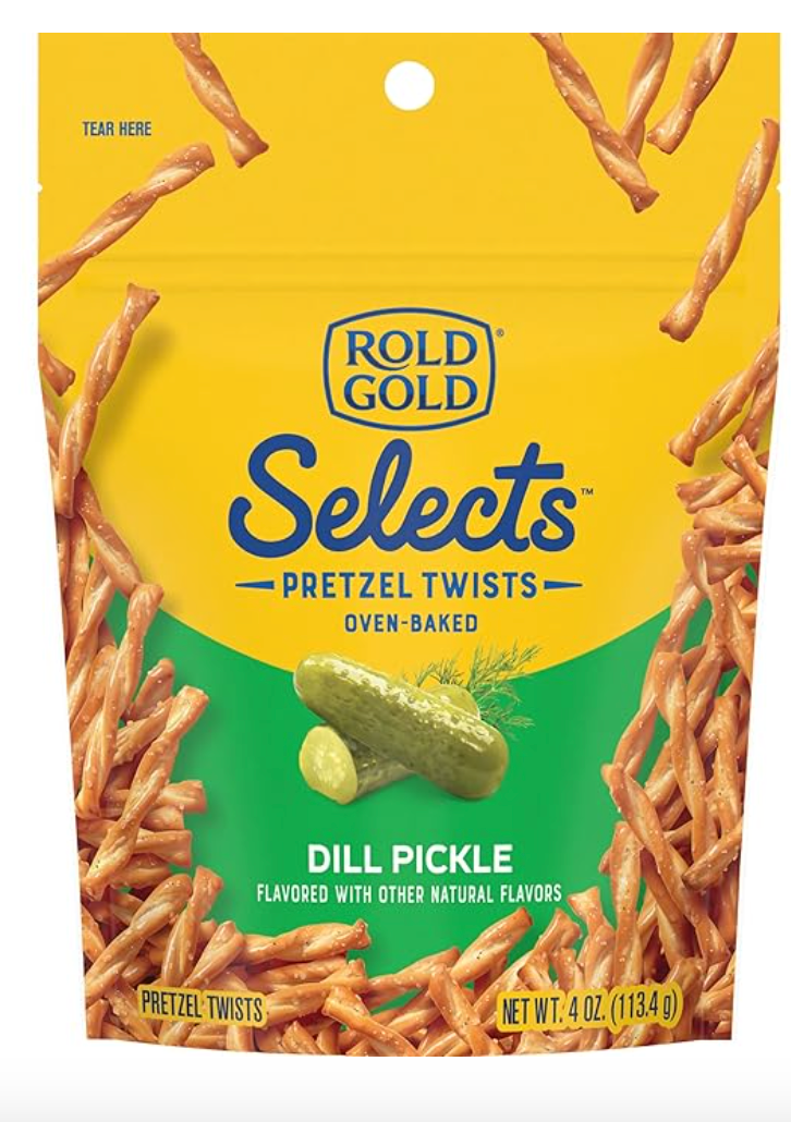 Rold Gold Selects, Dill Pickle Pretzel Twists, 4 Oz - expired Apr 07 2026