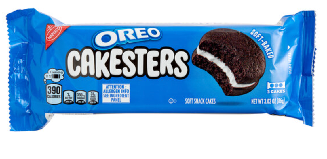 Nabisco Oreo Cakesters Snack Pack 3-Count (3.03 oz.) - expired May 30 2026