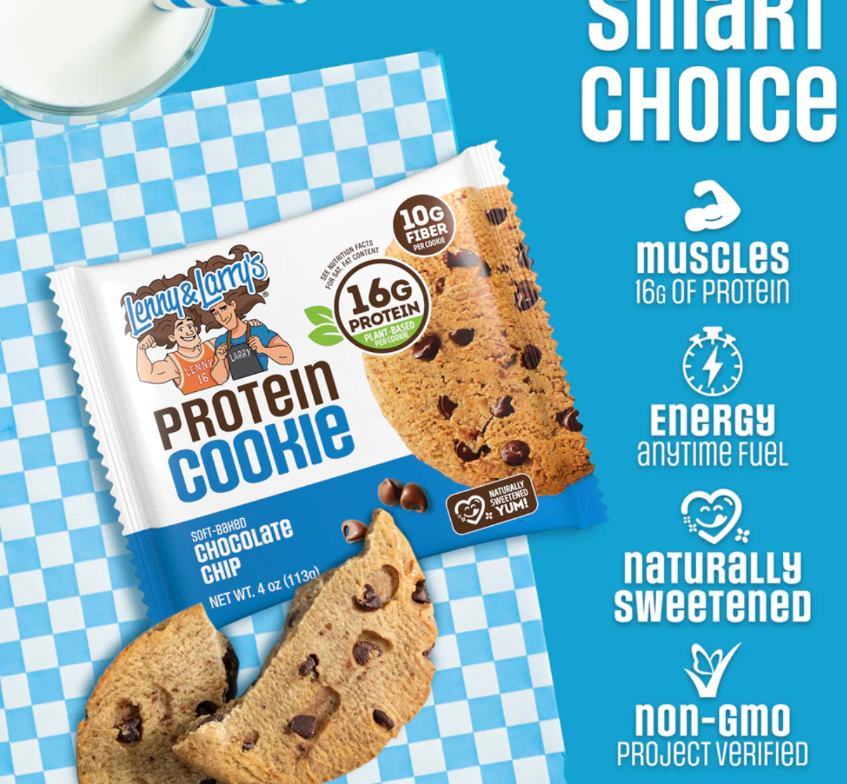 Protein Cookie Chocolate Chip - expires Nov 24 2026