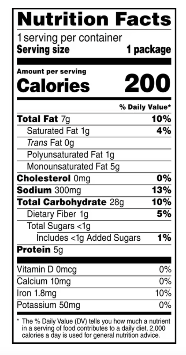 Stacy's No Artificial Colors or Flavors Sea Salt Pita Chips Bag, 1.5 oz - expired May 19 2026