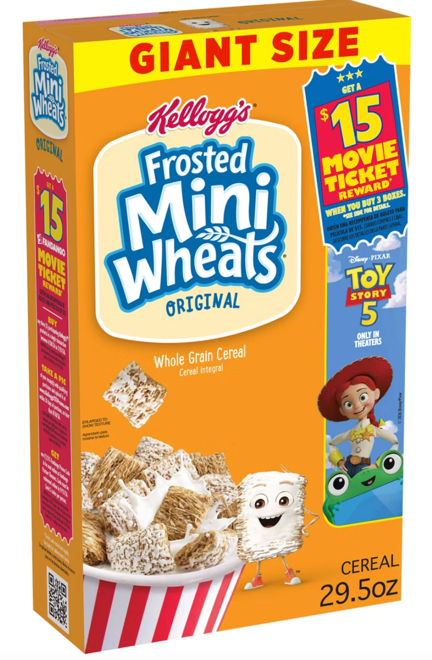 Kellogg's Frosted Mini-Wheats Breakfast Cereal - 29.5oz - expires Oct 28 2026