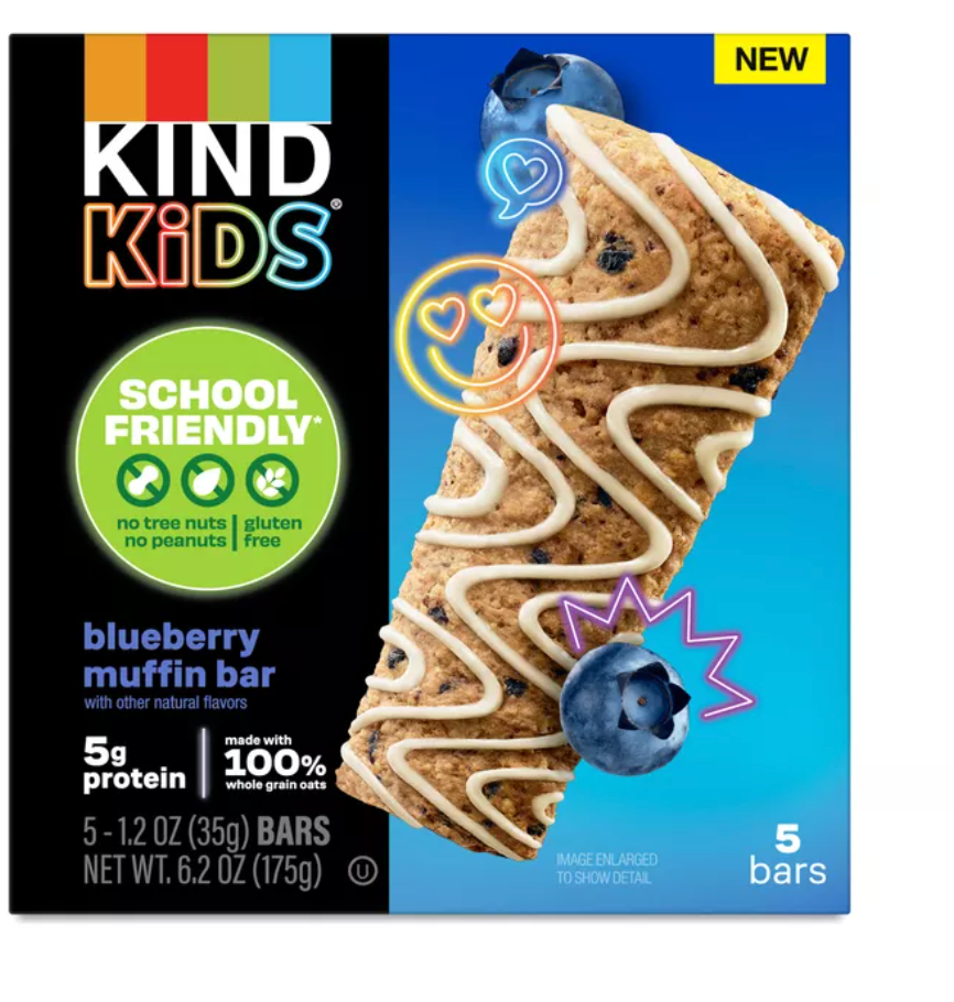 KIND, Kids Bar, Blueberry Muffin - May 27 2026