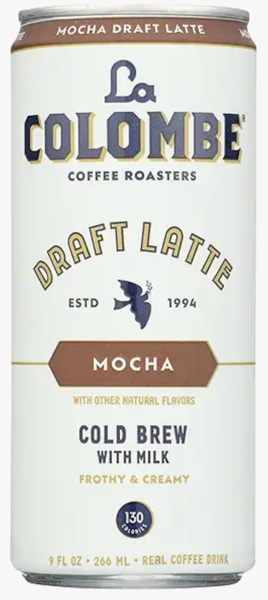 La Colombe Mocha Draft Latte - 9 Fl Oz
