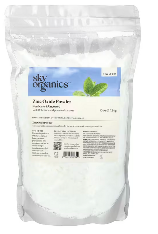 Sky Organics, Zinc Oxide Powder, 16 oz (454 g)