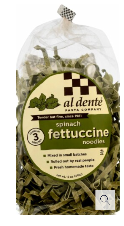 Al Dente® Spinach Fettuccine Noodles