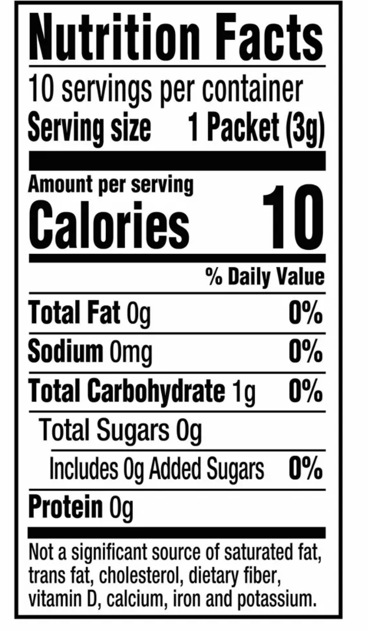 Crystal Light On the Go Grape Energy Drink Mix - 10pk/0.11oz Stix