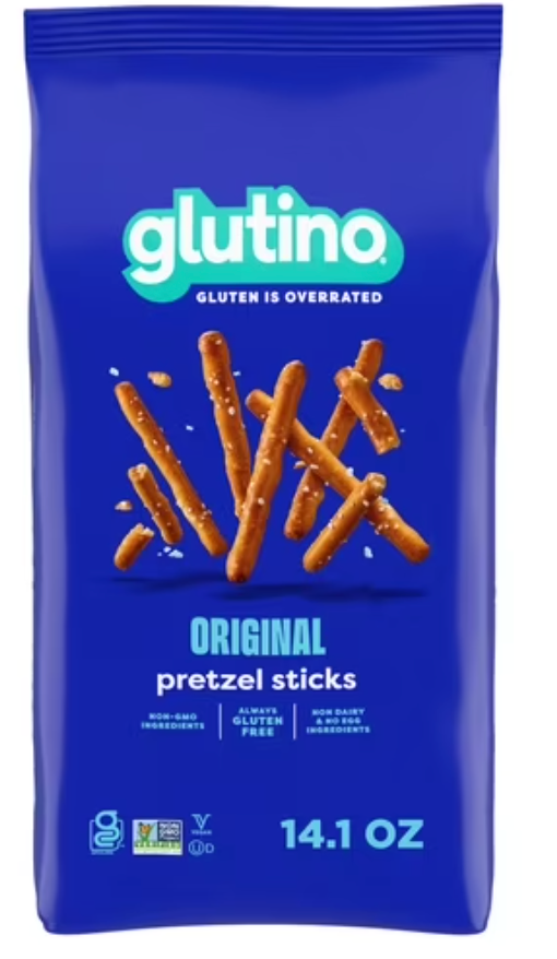Glutino Gluten Free Pretzel Sticks, Gluten Free Snacks, 14.1 oz. - expires March 23 2027