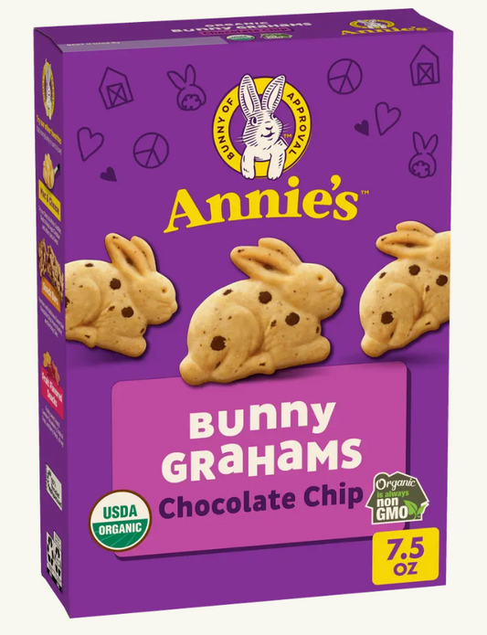 Organic Chocolate Chip Bunny Grahams