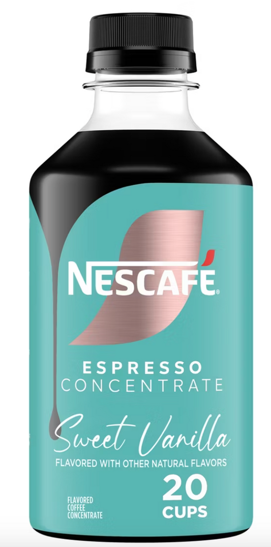 Nescafe Sweet Vanilla Instant Espresso Concentrate - 10 fl oz