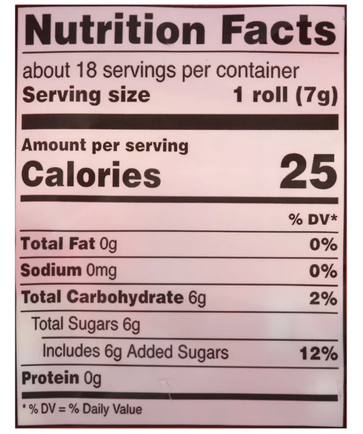 Smarties Candy Rolls, Original