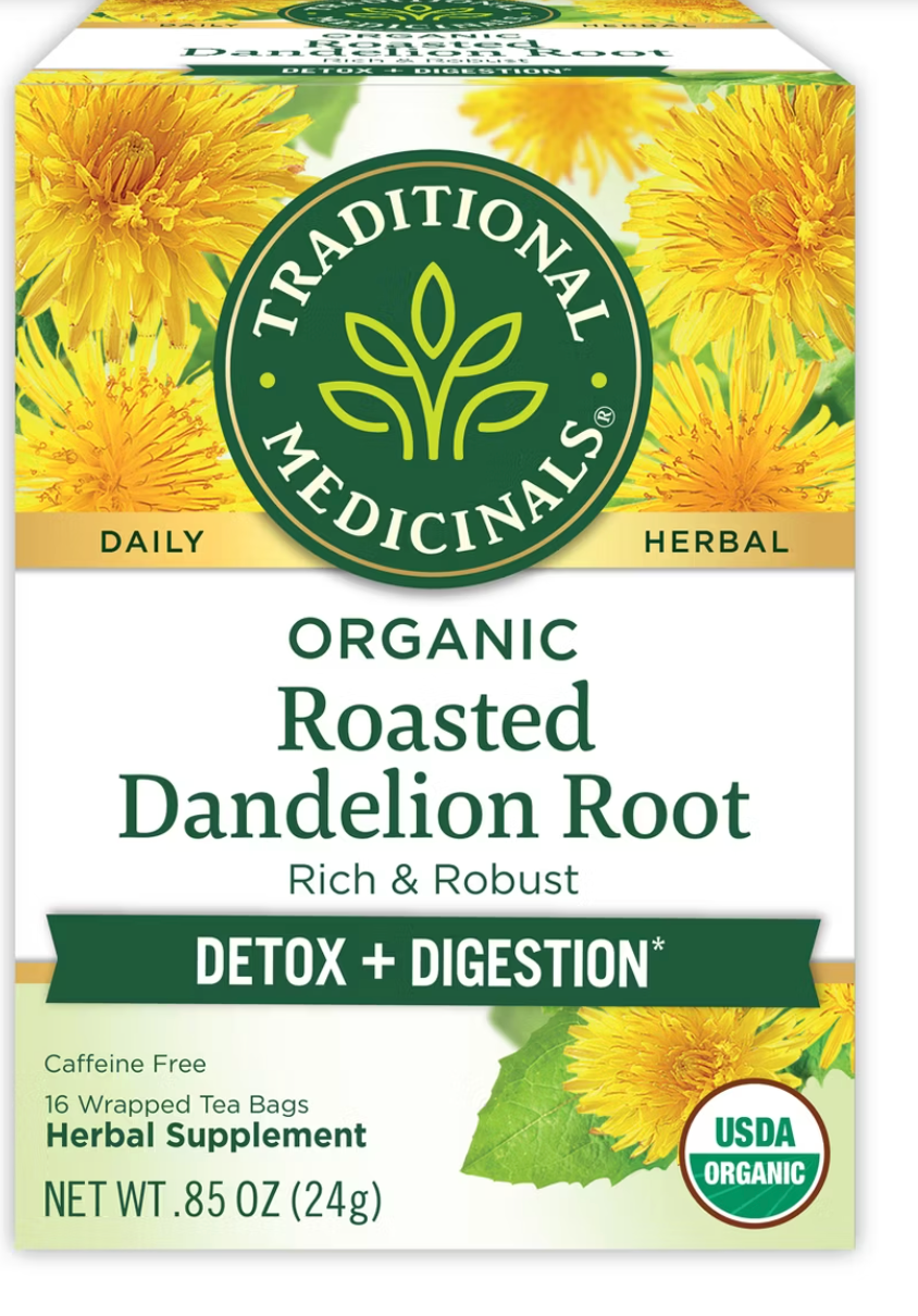 Traditional Medicinals Organic Dandelion Herbal Tea - 16ct - expired Apr 2026