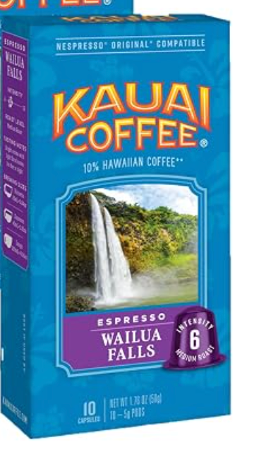 Wailua Falls - Nespresso® Capsule - Medium Roast - expires 09/25/2026