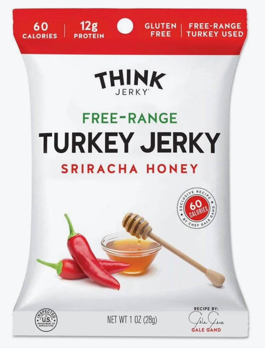 Think Jerky Sriracha Honey - expires 03/14/2027