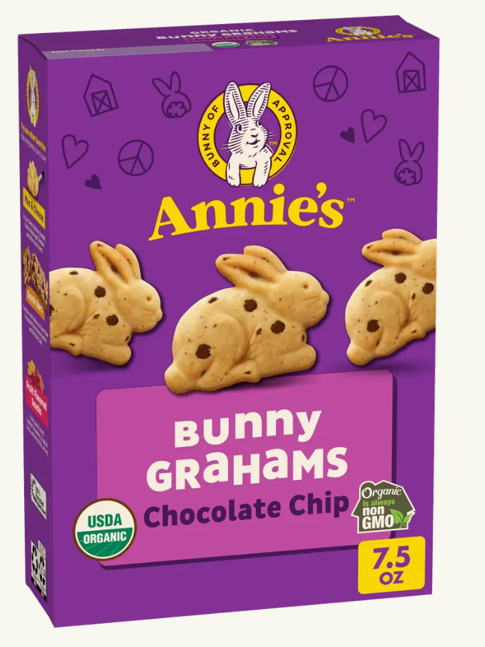 Organic Chocolate Chip Bunny Grahams