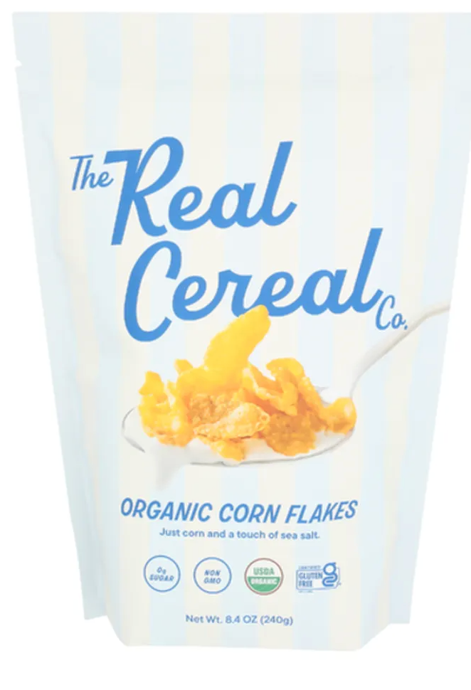 Real Cereal Co. Organic Corn Flakes