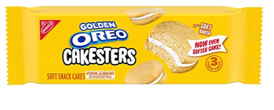 Oreo Golden Cakesters Soft Snack Cakes - 3.30 Oz - expired July 02 2026