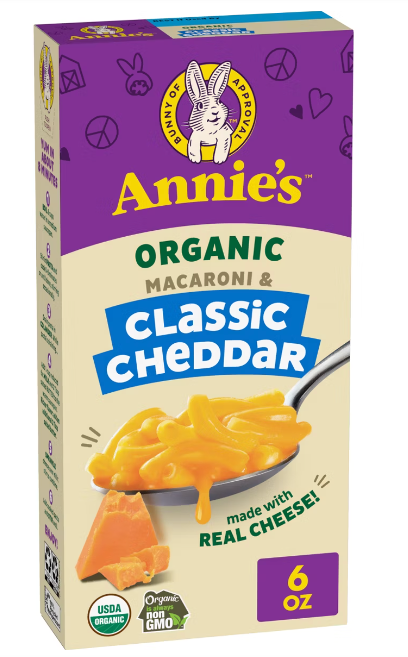 Annie's Organic Classic Cheddar Mac and Cheese - 6oz