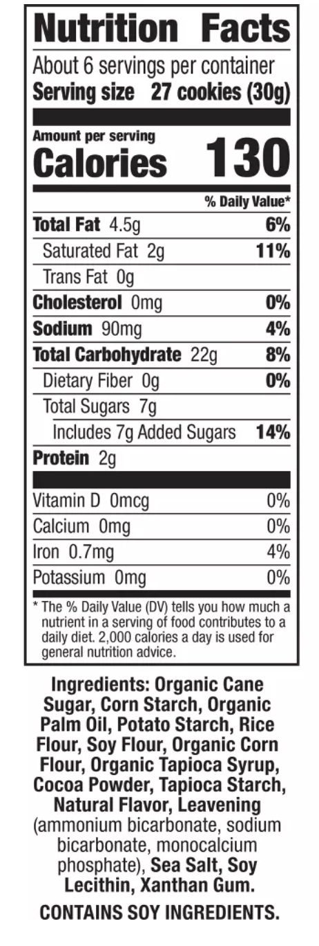 Annie's Gluten Free Cocoa & Vanilla Bunny Grahams Cookies - 6.75oz