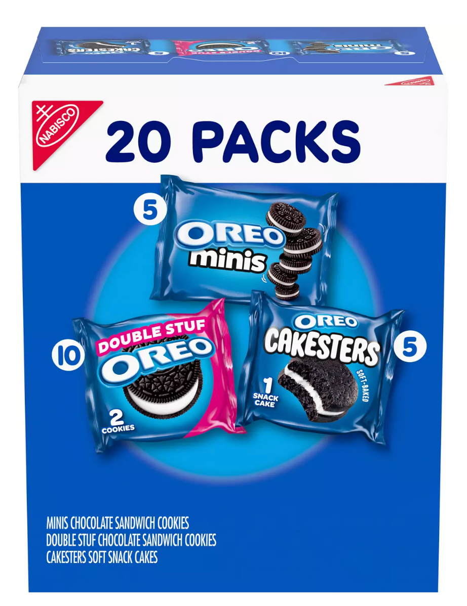 Nabisco Oreo Lovers Variety Pack - expires Sept 22 2026
