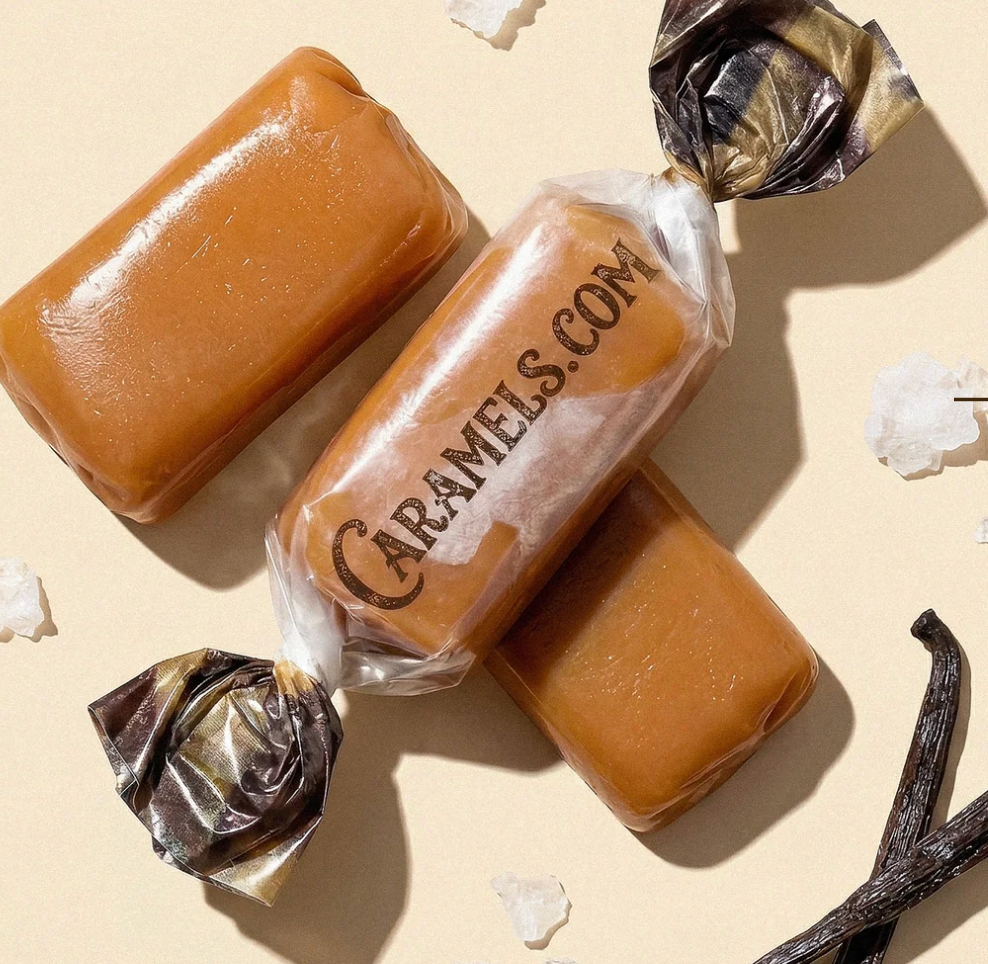 Sea Salt Vanilla Artisanal Caramels - expires Nov 06 2026