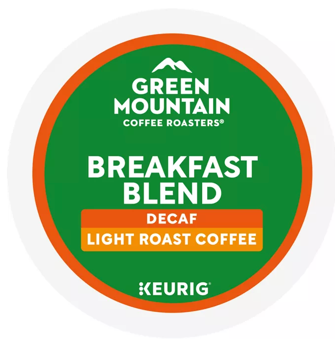 Green Mountain Coffee Roasters® Breakfast Blend Decaf Coffee - expires Dec 10 2027
