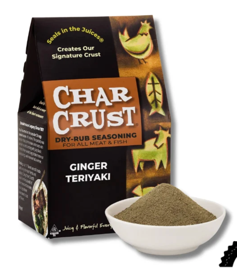 Ginger Teriyaki Rub by Char Crust - expired July 2026