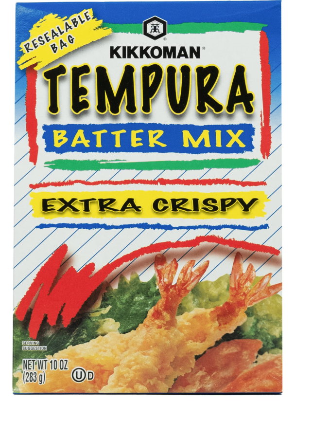 Kikkoman Tempura Batter Mix, Light and Crispy Coating, 10 oz - expires Feb 2027